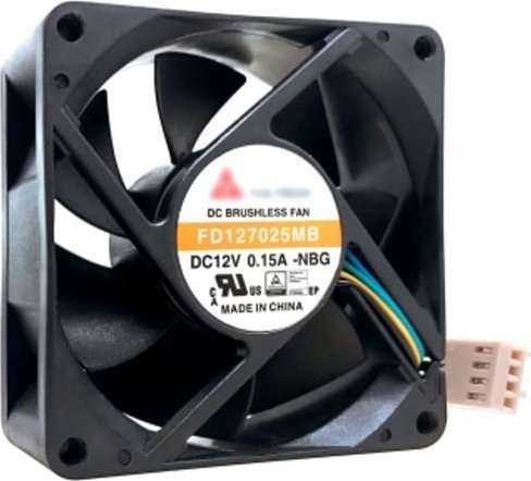 Qnap QNAP FAN-7CM-T01 system chłodzenia komputerów Uniwersalne Wentylator Czarny