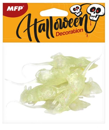 szczur świecący 6,5cm 6 szt. 1042560