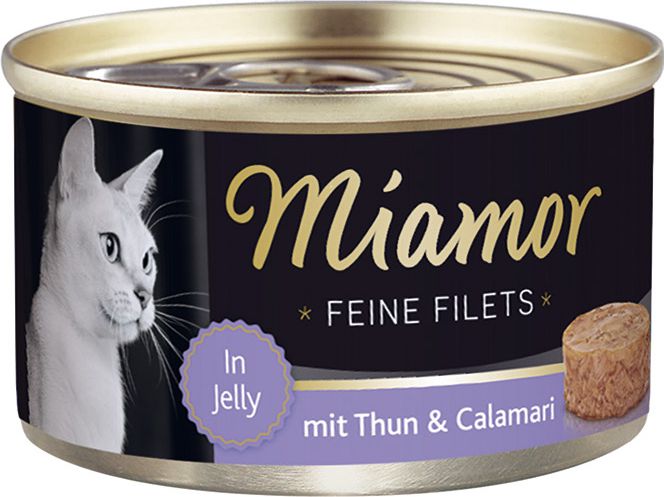Miamor Miamor Feine Filets puszka Tyńczyk i kalmary - 100g