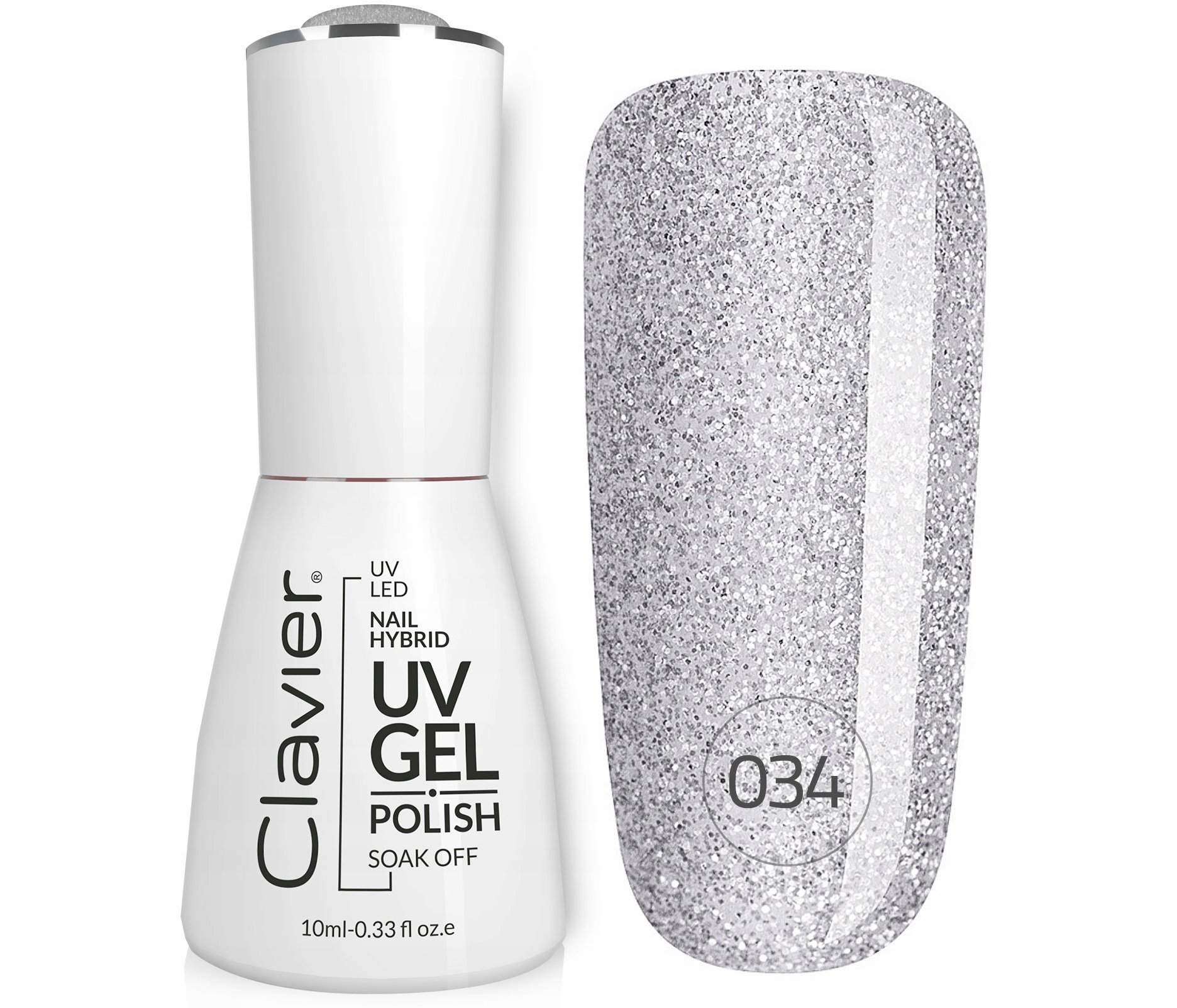 Realac Nailsology Gel Polish hybrydowy lakier 034 Queen of Snow 8ml