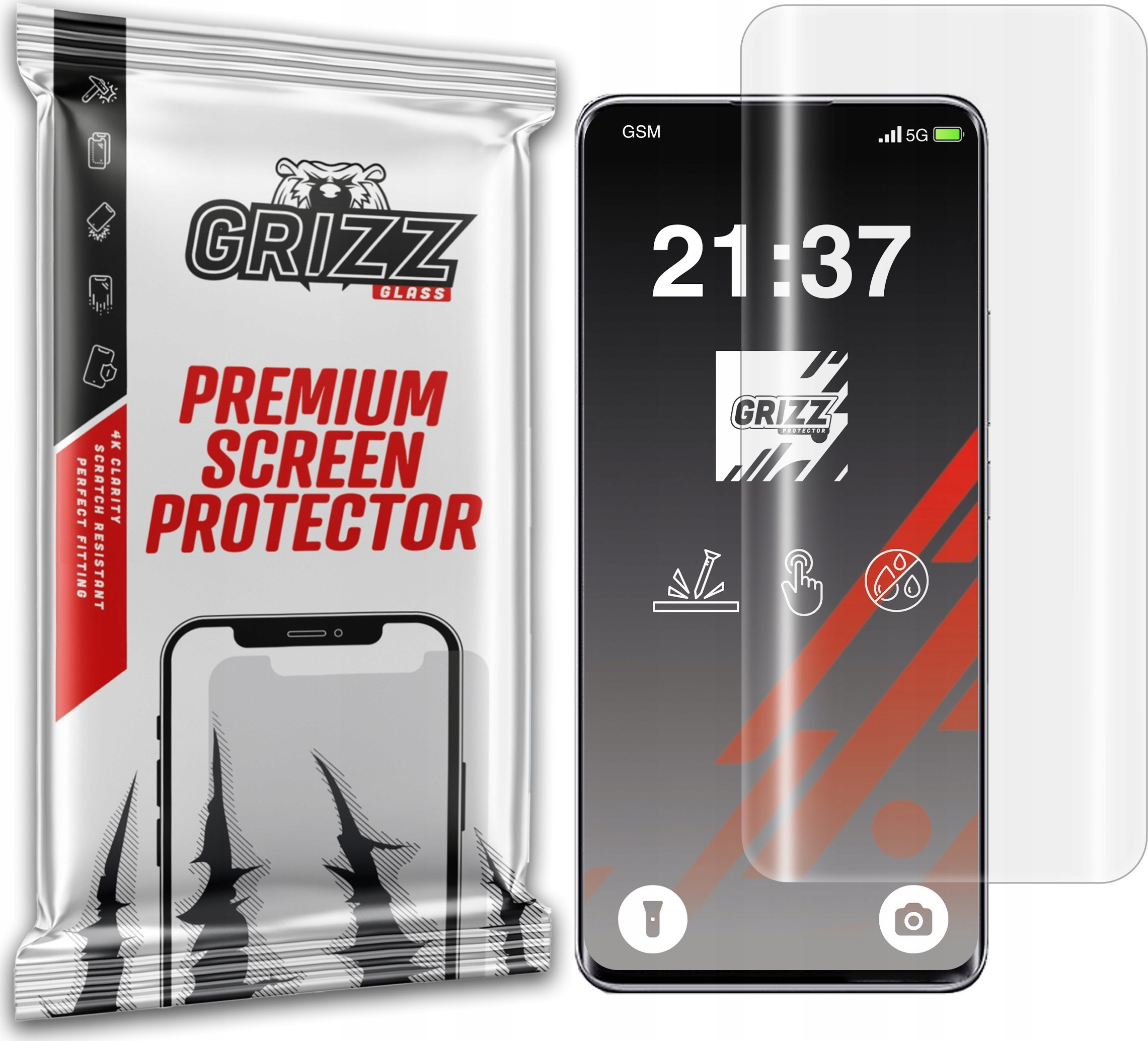 GrizzGlass Folia hydrożelowa GrizzGlass Hydrofilm do Xiaomi Redmi Note 14 Pro Plus