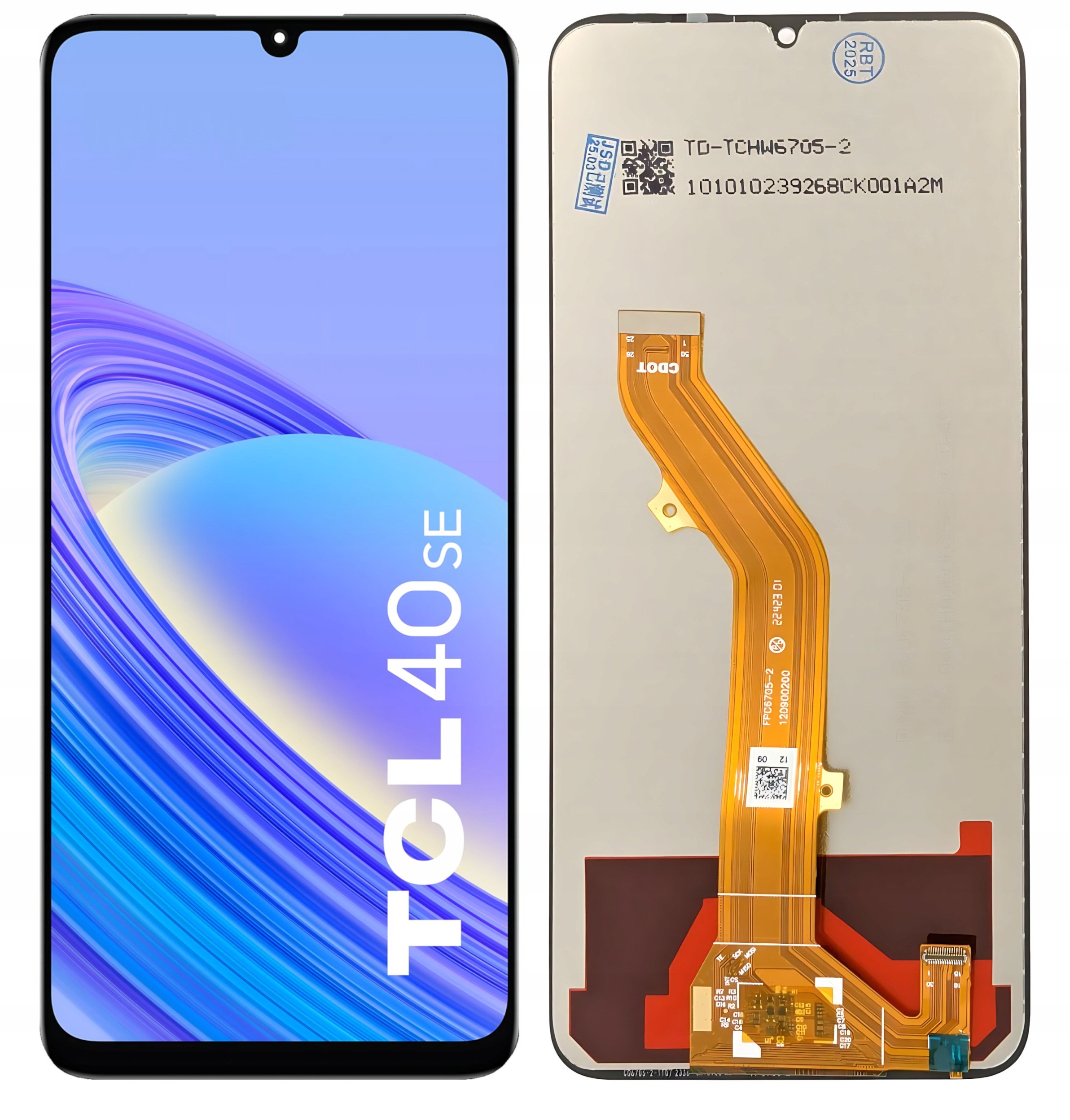 WYŚWIETLACZ EKRAN LCD DOTYK SZYBKA DO TCL 40SE T610K