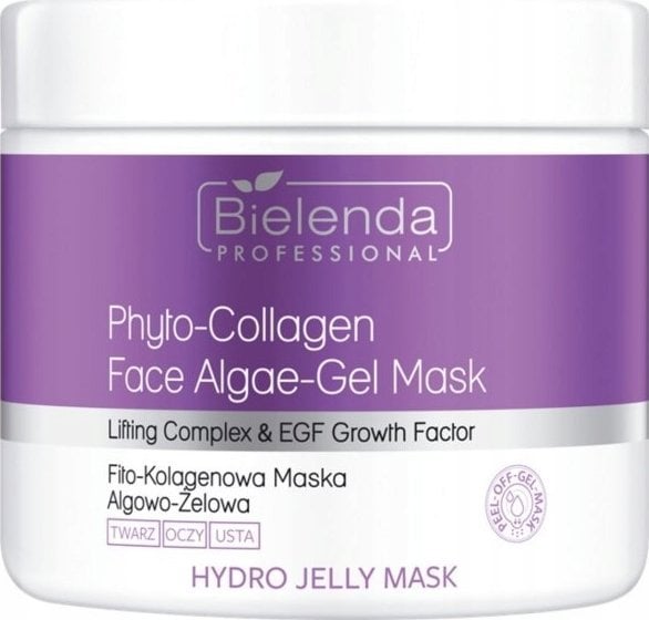 BIELENDA PROFESSIONAL_Hydro Jelly Mask ujędrniająca fito-kolagenowy maska algowo - żelowa Fito - Kolagen 190g