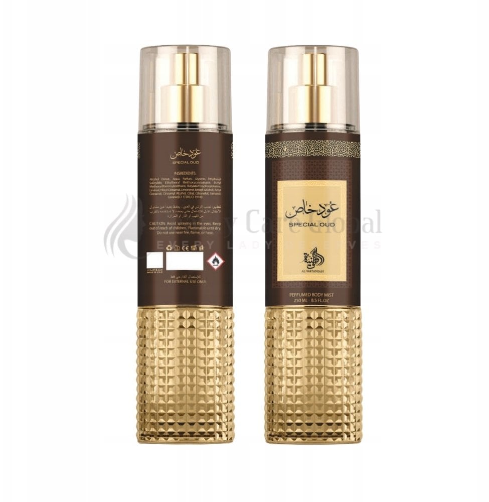AL WATANIAH Special Oud BODY MIST 250ml