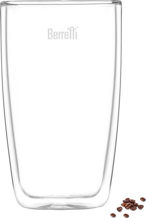 Berretti Szklanka podwójna ścianka 380 ml Zestaw 2szt TAZZA