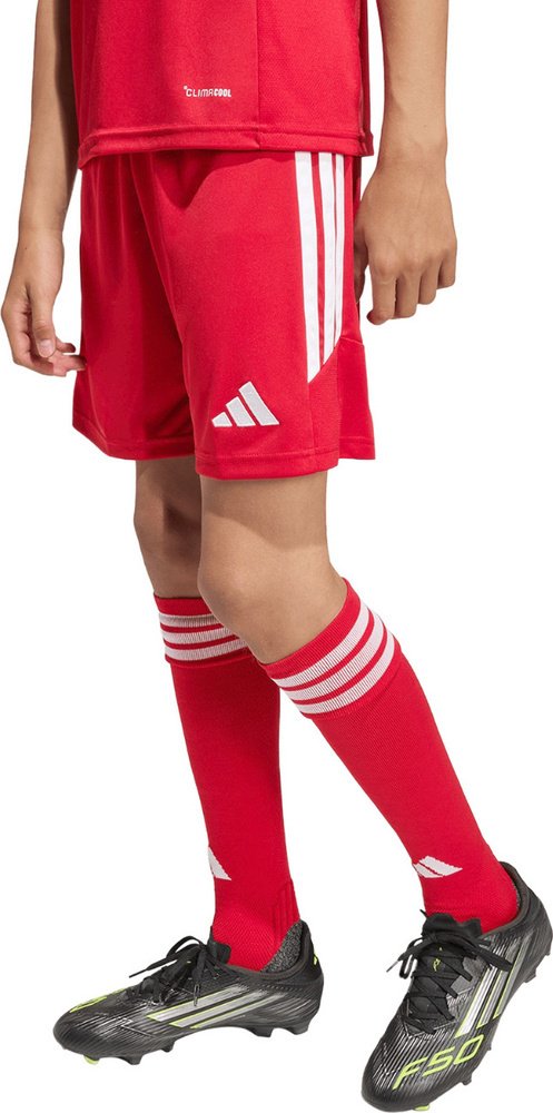 Spodenki dla dzieci adidas Tiro 26 League czerwone KA8817 152cm
