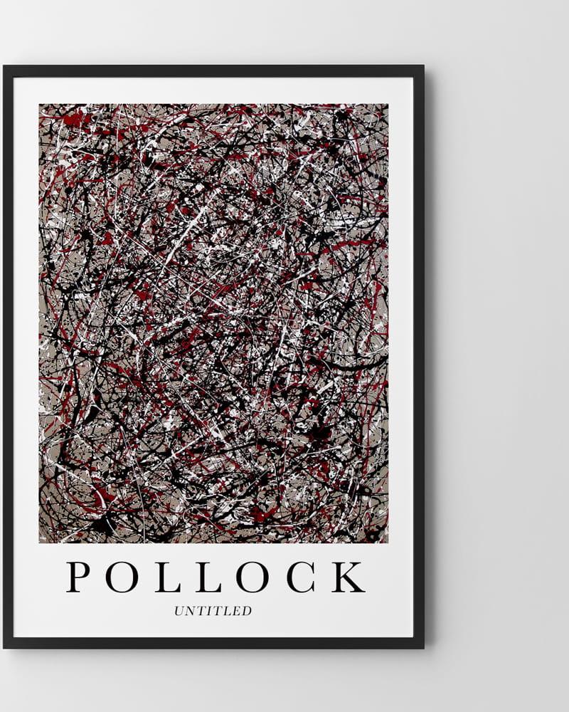 Hog Studio Pollock Untitled (A4 (21x29.7cm))