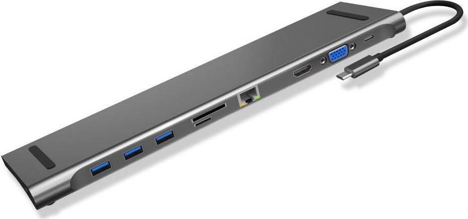 Stacja/replikator Jcpal Ultra Slim Dock USB-C (JCP6204)