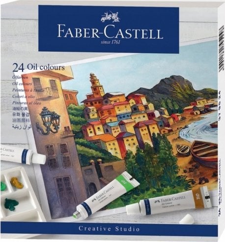 Faber-Castell Farby olejne Faber-Castell Creative Studio 24 kolory