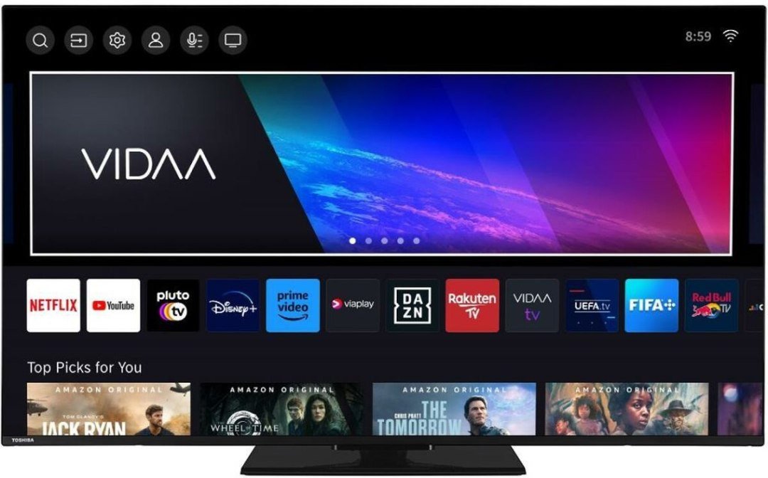 Smart TV Toshiba 65QV3463DG 4K Ultra HD 65" HDR QLED