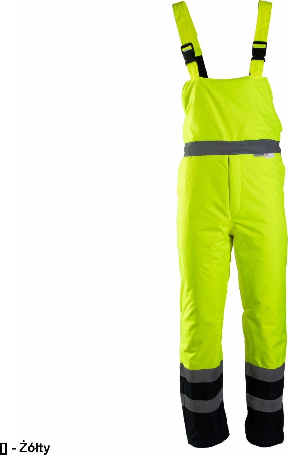 Polstar OA07 - BENEFIT HI VI SPODNIE OGRODNICZKI HI-VI - KAT.II KLASA 2 - żółty L