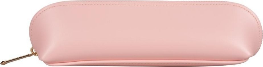 Piórnik różowy na suwak