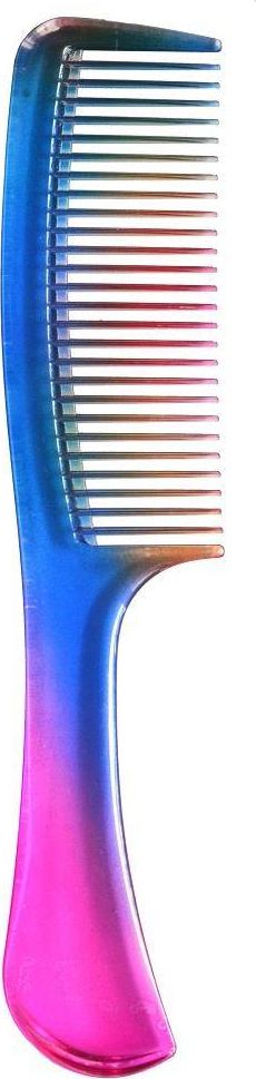 Intervion Grzebień tęczowy z rączką