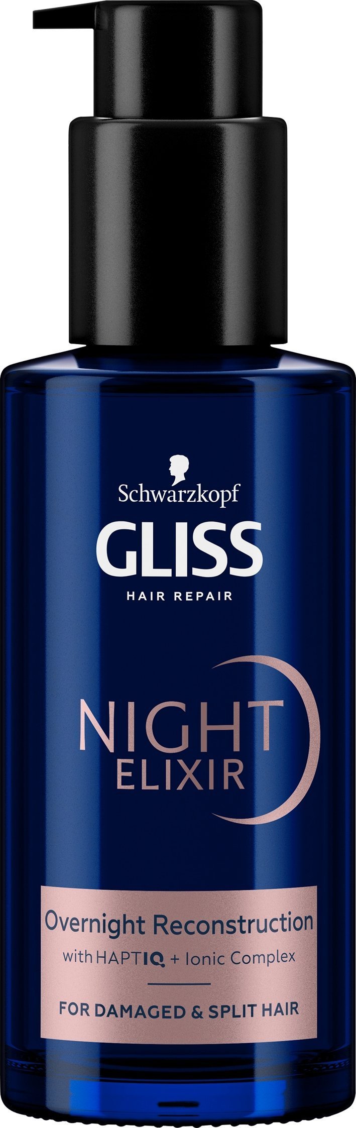 GLISS_Night Elixir Reconstruction regenerująca kuracja na noc bez spłukiwania do włosów zniszczonych i rozdwojonych końcówek 100ml