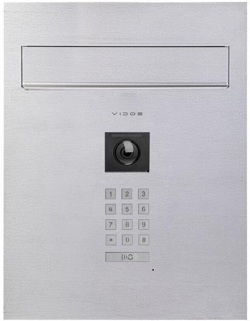 VIDOS Skrzynka na listy X S14D-SKP z wideodomofonem WiFi