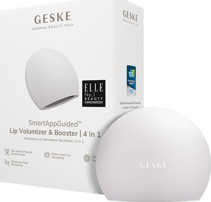 Geske Silikonowy powiększacz ust 4w1 Geske z Aplikacją (starlight)