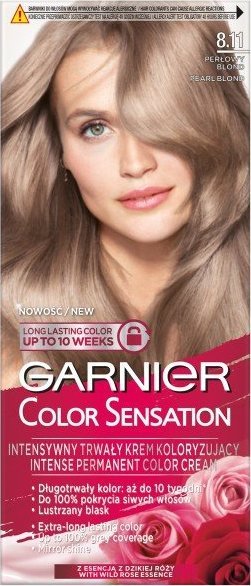Garnier Garnier Color Sensation Krem koloryzujący 8.11 Perłowy Blond 1op.