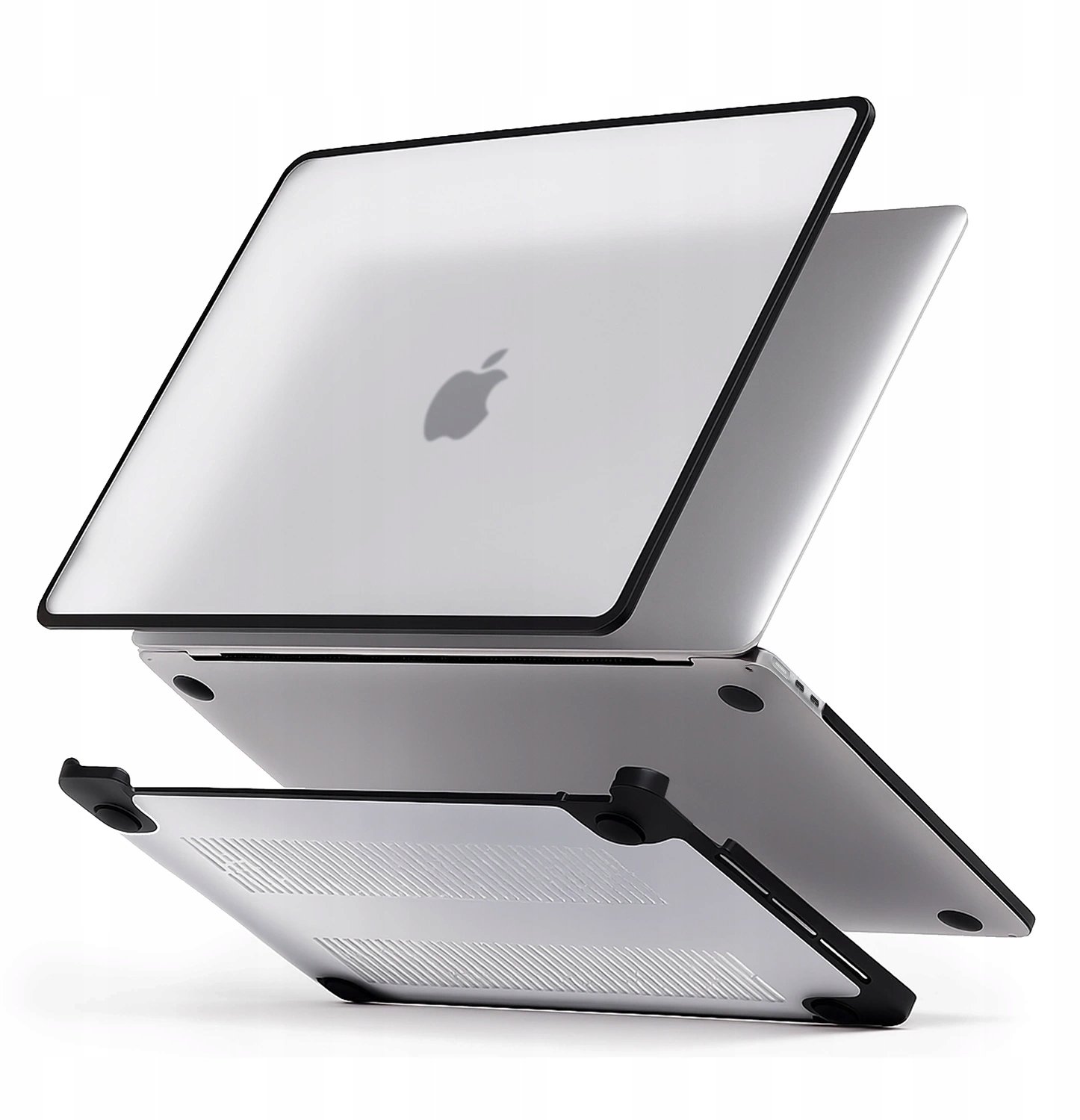 Etui ochronne do Apple Macbook Air 13 13.6" M2 2022 / M3 2024 / M4 2025 (A2681, A3113, A3240) Alogy MatteGuard obudowa Matowa P