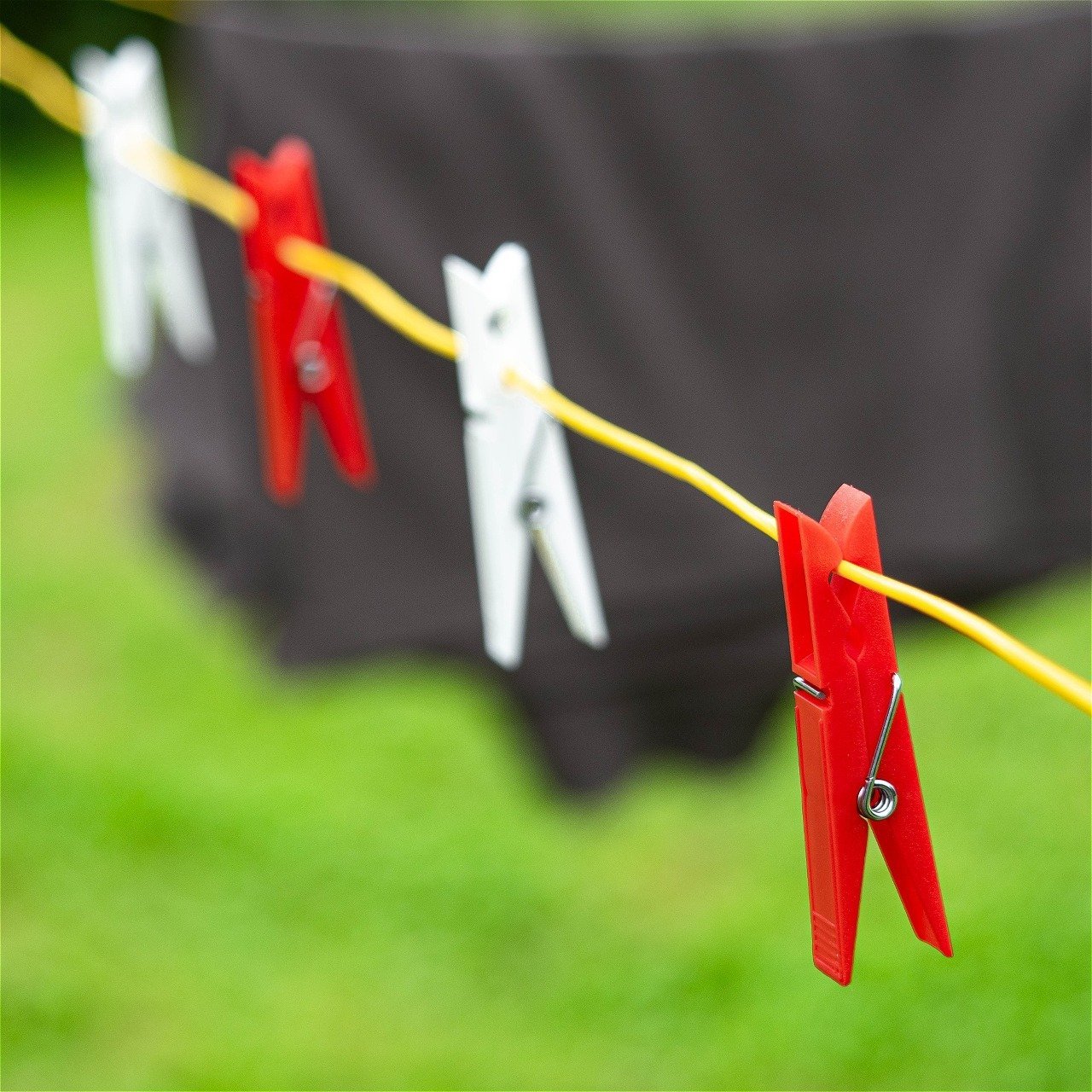 Kadax KADAX Linka do bielizny 20m z wkładem PP 15600 żółta