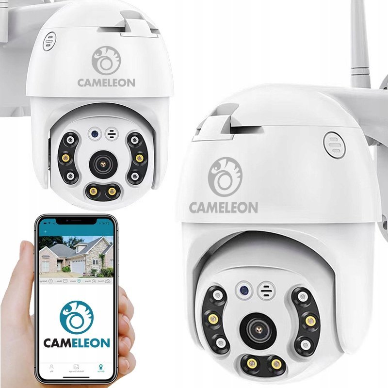 KAMERA ZEWNĘTRZNA BIAŁA 5MPX CAMELEON ABQ-A6