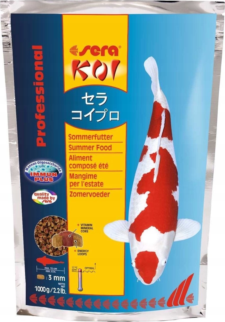 Sera Koi Professional Summer Food 1.000 g - pokarm specjalny