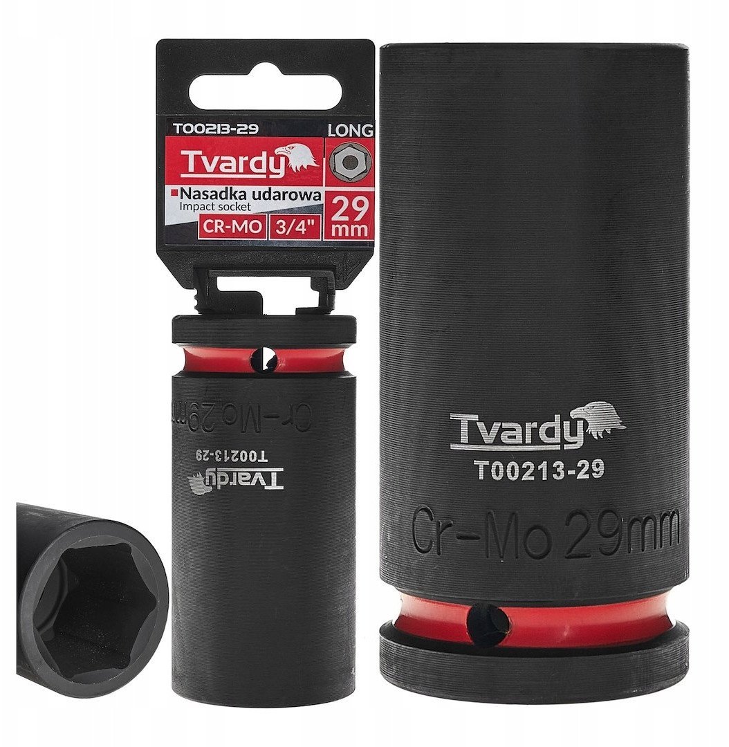 Nasadka udarowa długa 3/4" 6-kąt 29mm CR-MO (1/20)