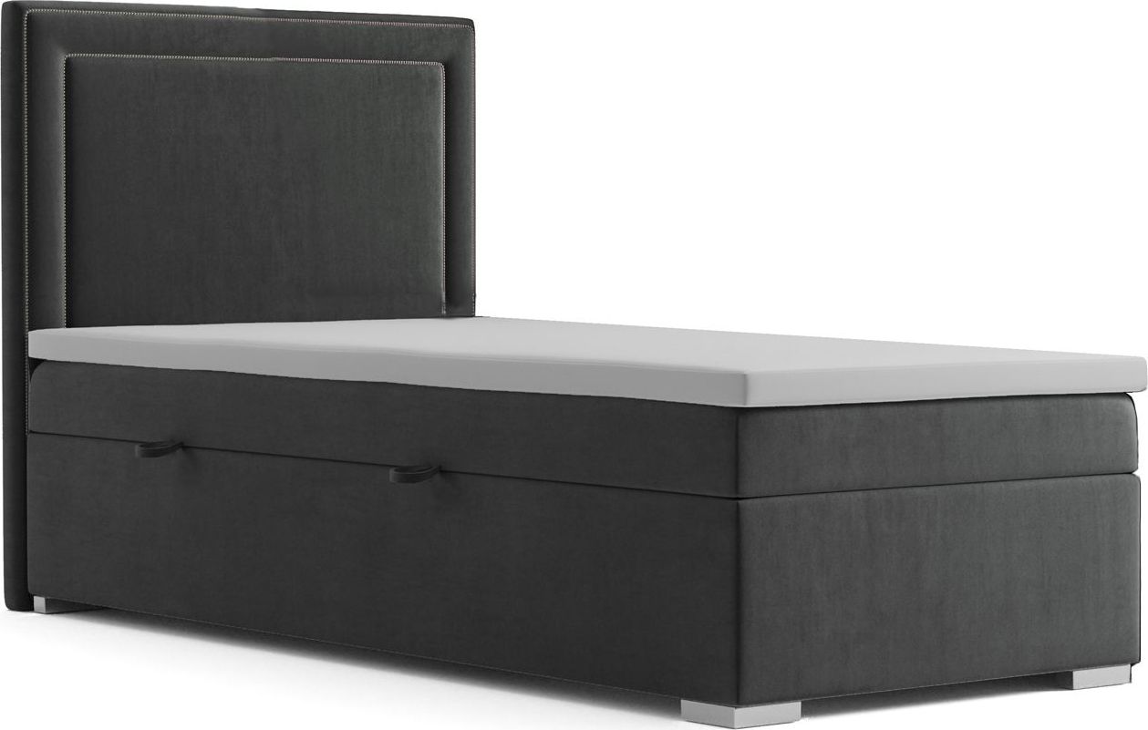 Elior Pojedyncze łóżko boxspring Soho 90x200 - 58 kolorów