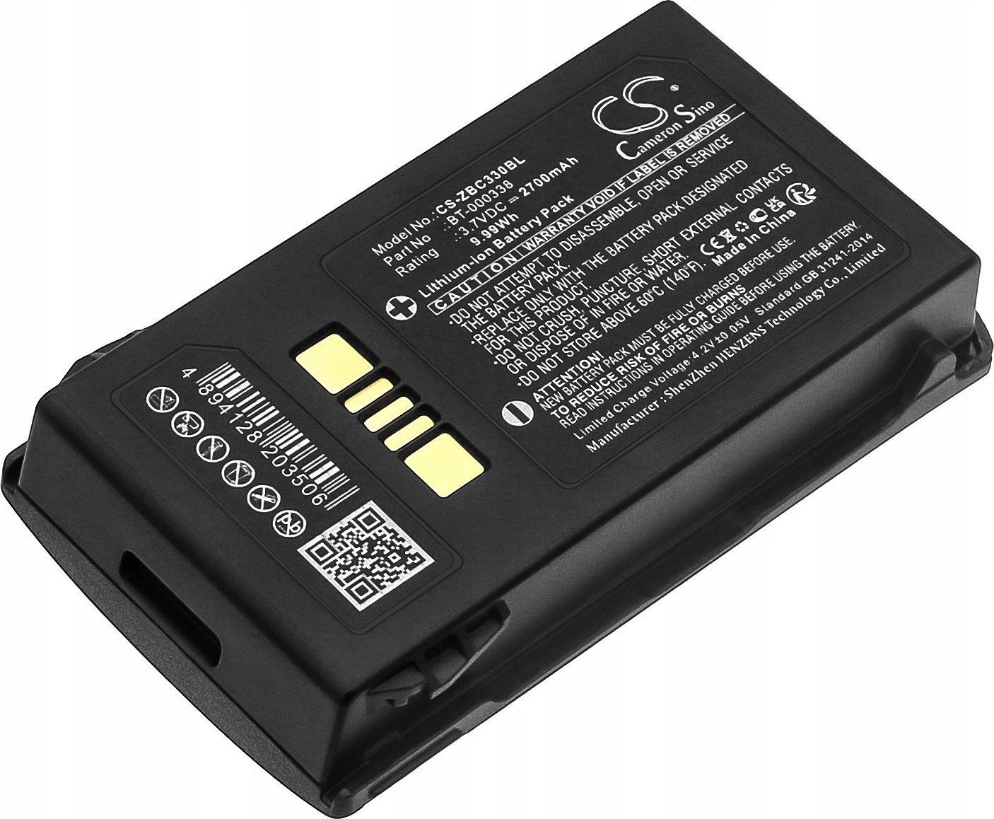 Cameron Sino Akumulator Bateria BT-000337 BT-000338 do ZEBRA MC33 MC330 K M MC3300 / CS-ZBC330BL
