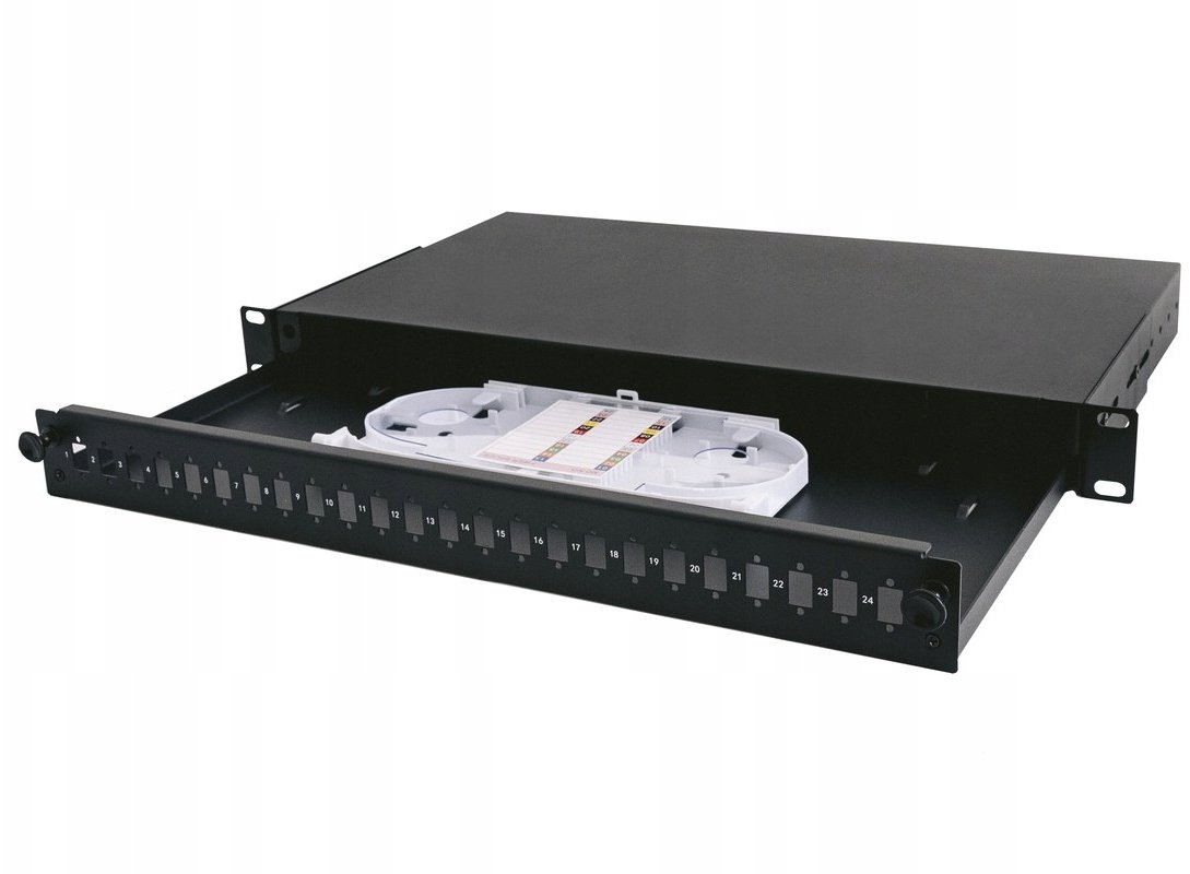 Panel 19 1U 24xSC sx 1x kaseta SC-FL-01 P1-S240000-NEW