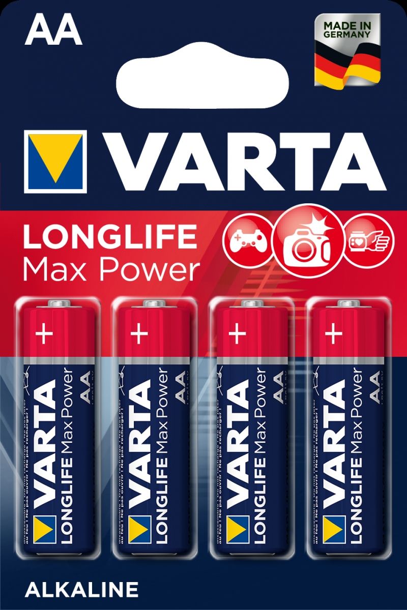 Varta Bateria Longlife Max Power AA / R6 4 szt.