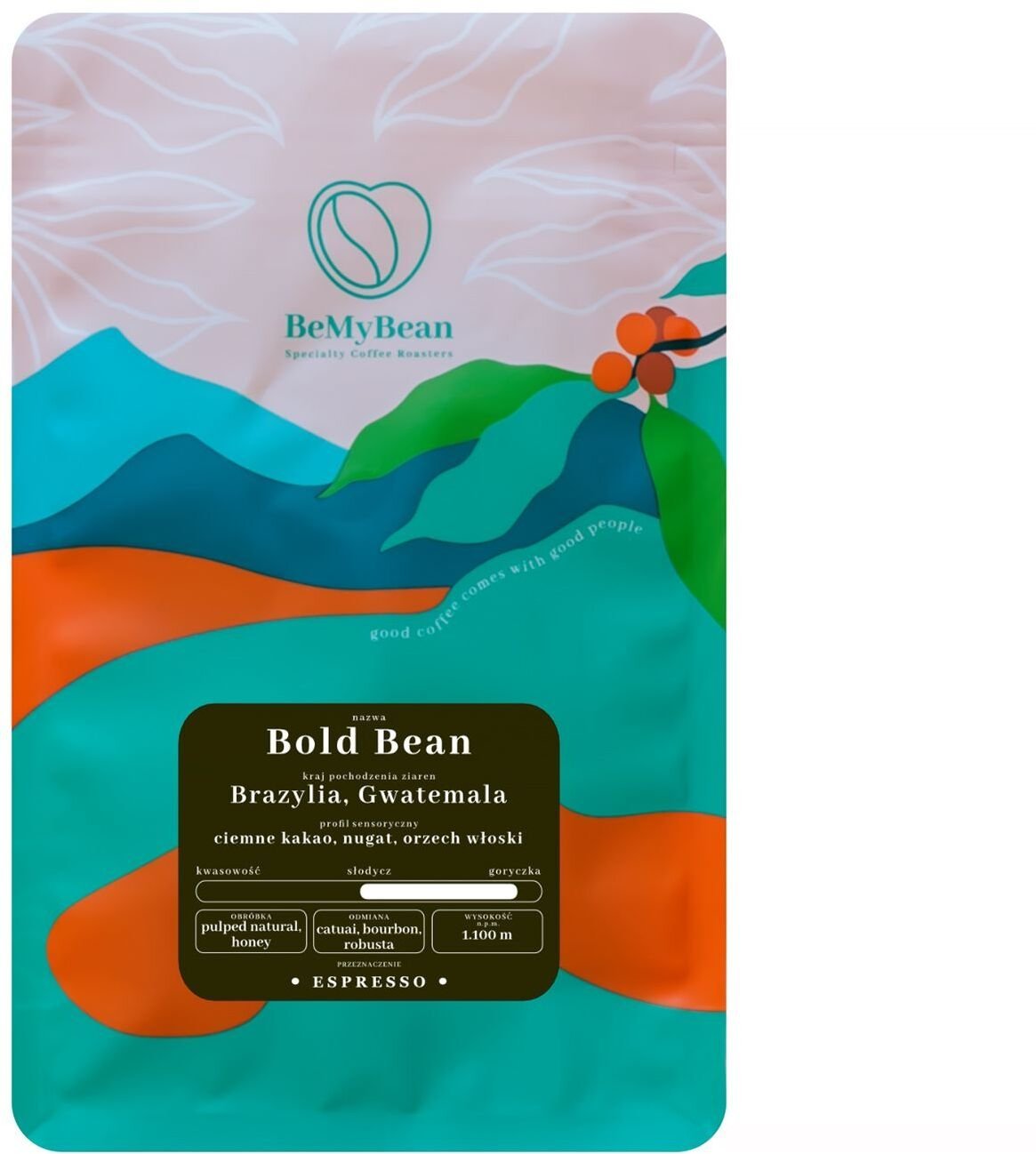 Kawa ziarnista BeMyBean Bold Bean Espresso 1 kg