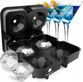 Pan i Pani Gadżet Diamenty forma do kostek lodu