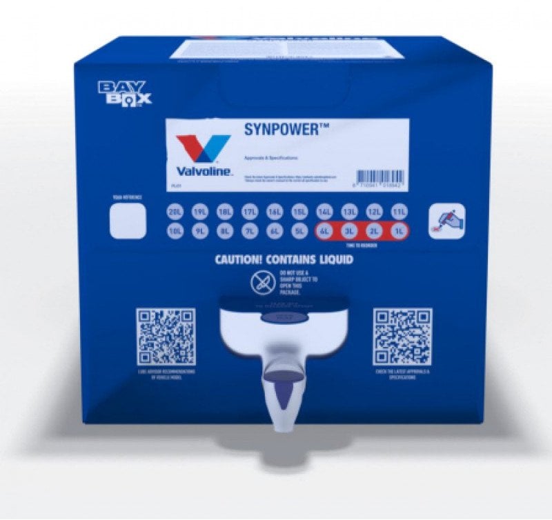 Alyva varikliui Synpower JL C5 0W 20L BiB, Valvoline