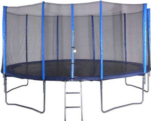 Trampolina ogrodowa Spartan S987 z siatką zewnętrzną 15 FT 460 cm