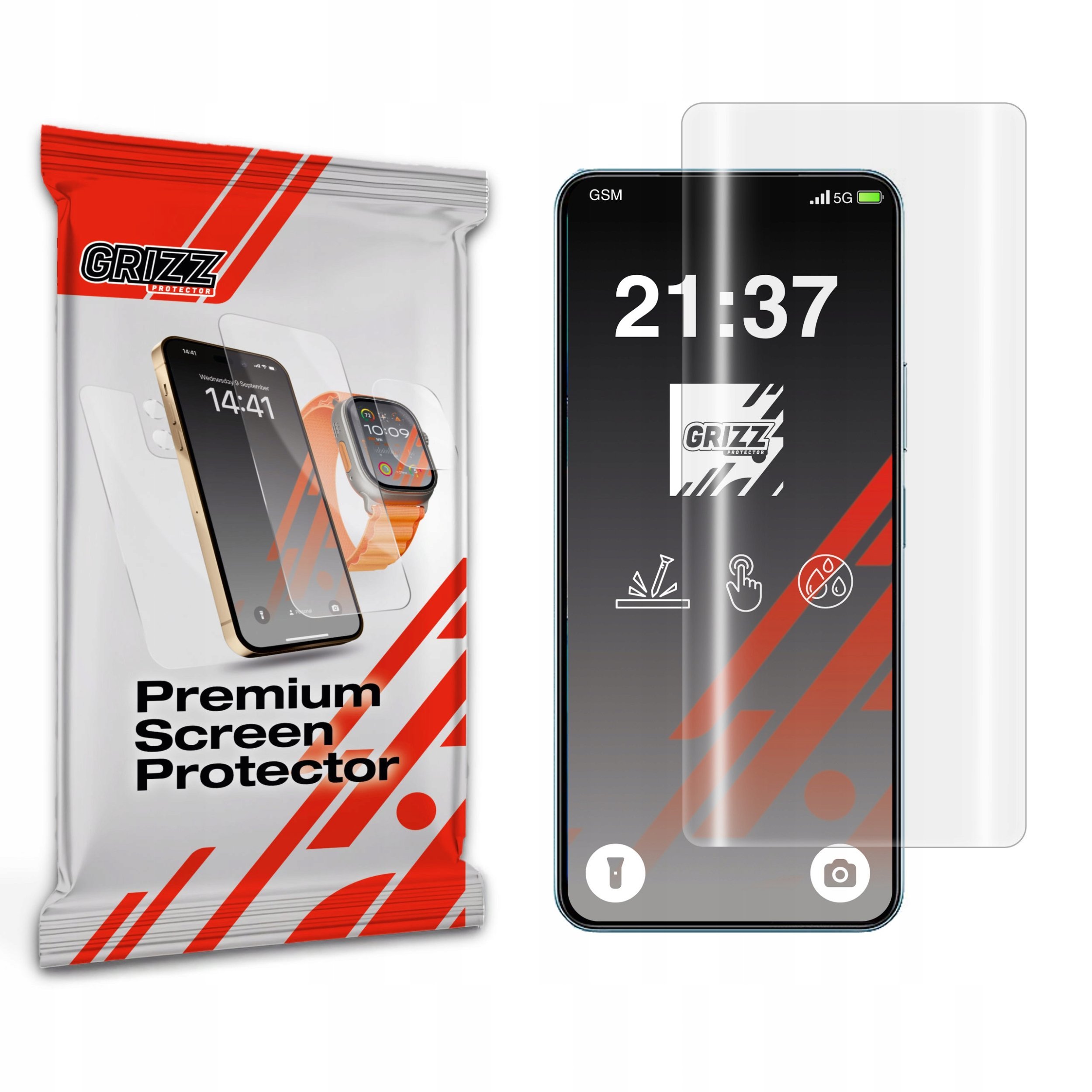 Folia hydrożelowa GrizzGlass Hydrofilm do Vivo Y300t