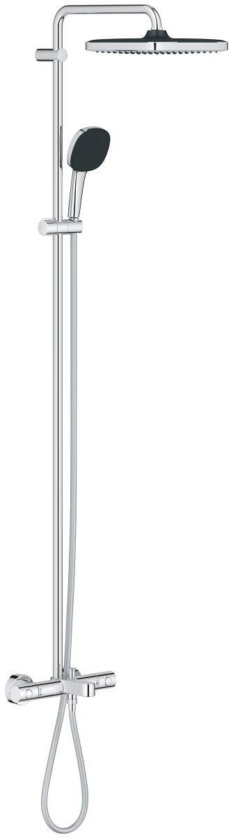 Zestaw prysznicowy Grohe 26984001 Vitalio comfort 250 system wannowo-prysznicowy z termostatem do montażu ściennego