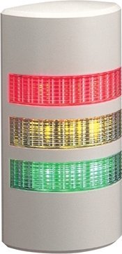 Patlite PATLITE Halbsäule WEP-302FB-RYG Wandm. Buz LED R-Y-G weiss