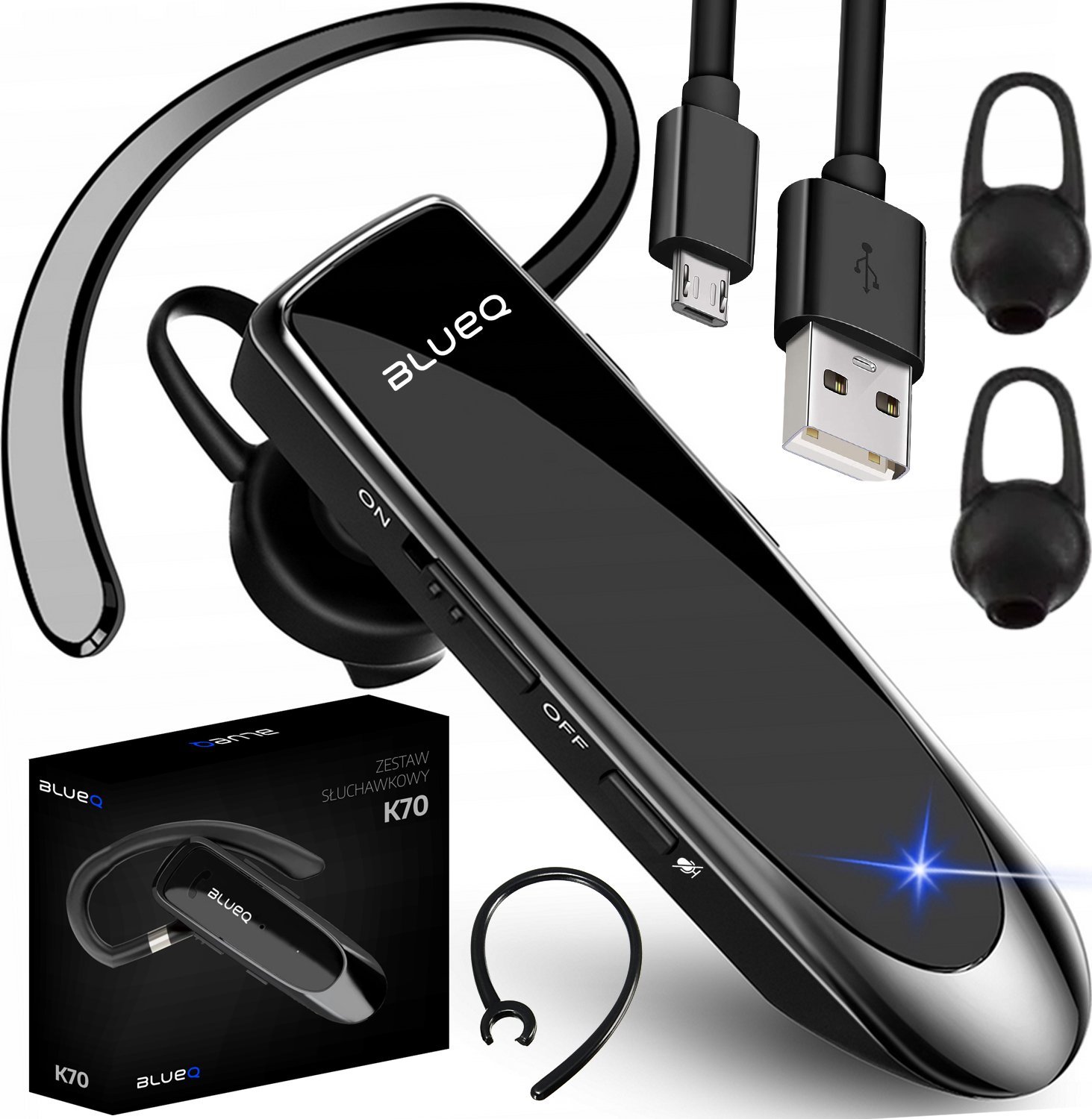 ZESTAW SŁUCHAWKOWY AIR K70
