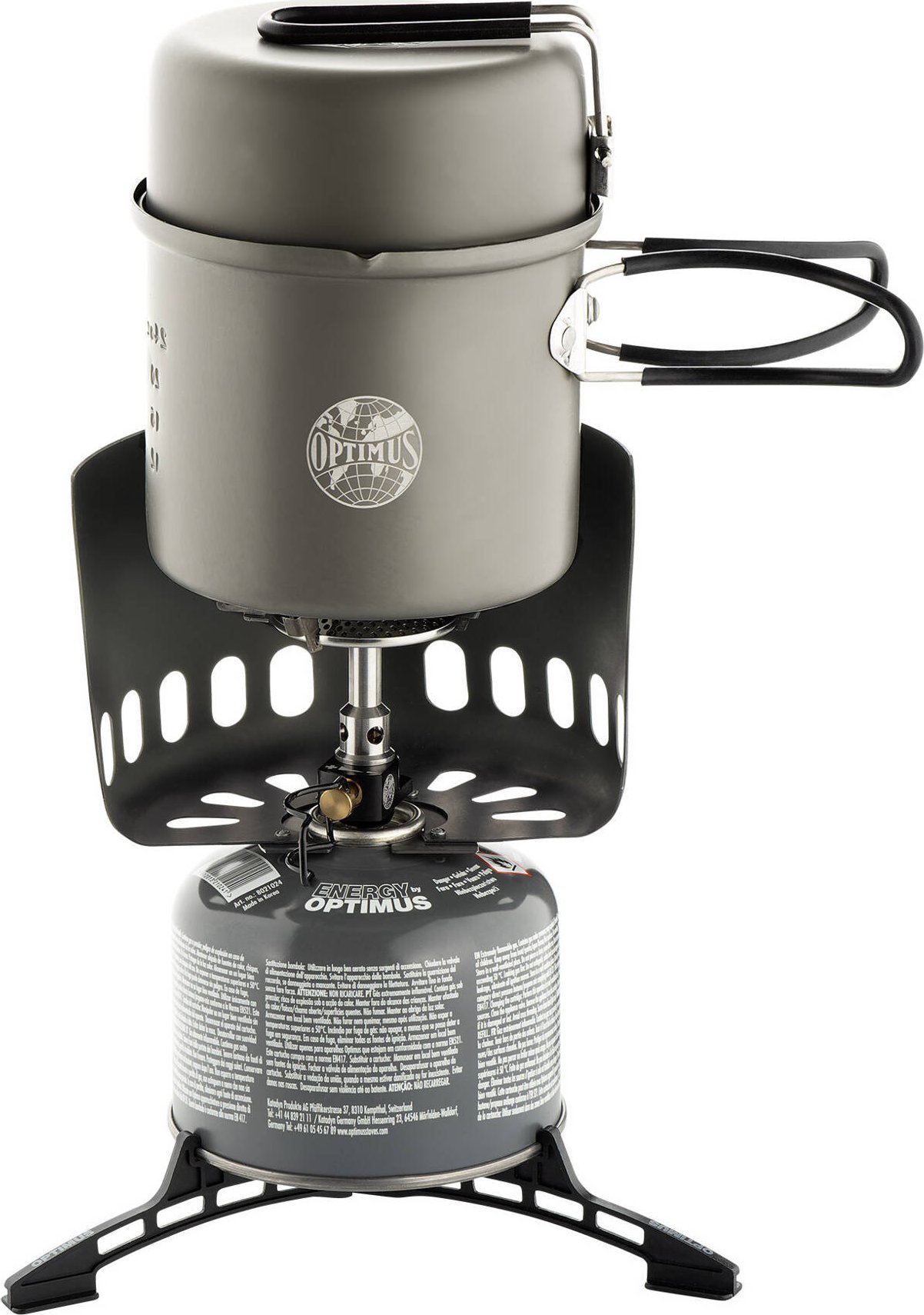 Optimus Zestaw do gotowania Optimus Elektra Black Edition Uniwersalny