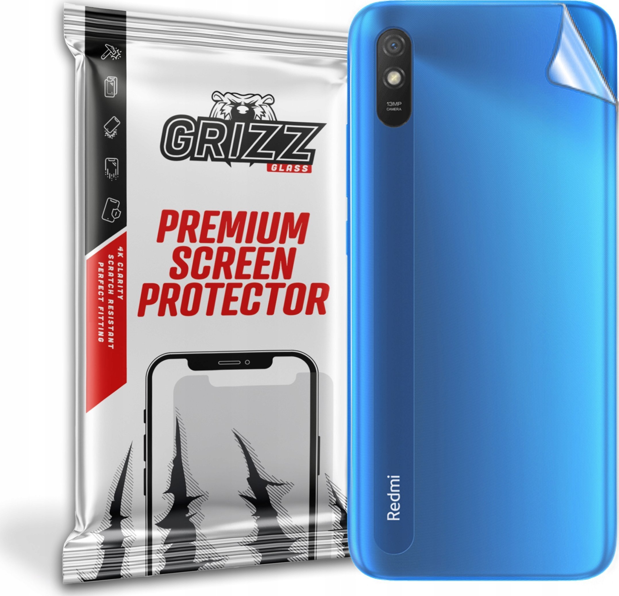 GrizzGlass Folia na tył Grizz Xiaomi Redmi 9AT