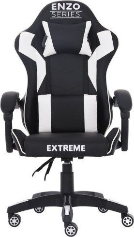 Fotel zenga.pl Fotel Gamingowy dla Gracza Extreme ENZO White