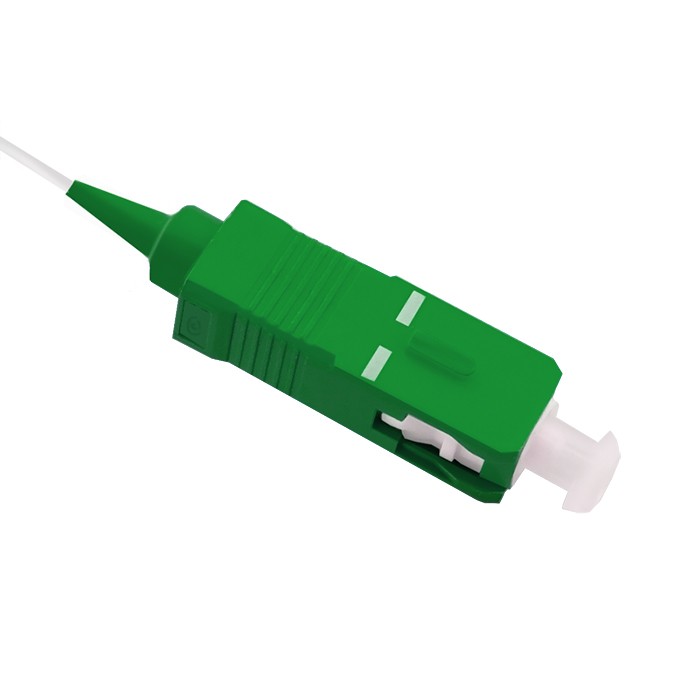 Qoltec Pigtail SC/APC, SM, 9/125, G652D, 2m, Biały (54111)