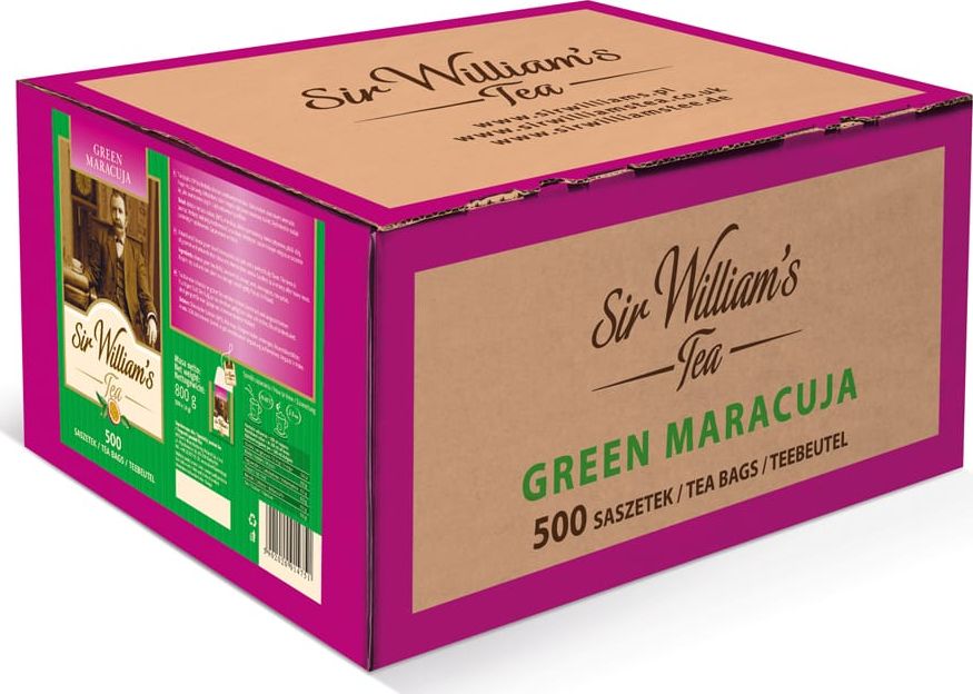 Sir Williams Herbata Green Maracuja 500 torebek