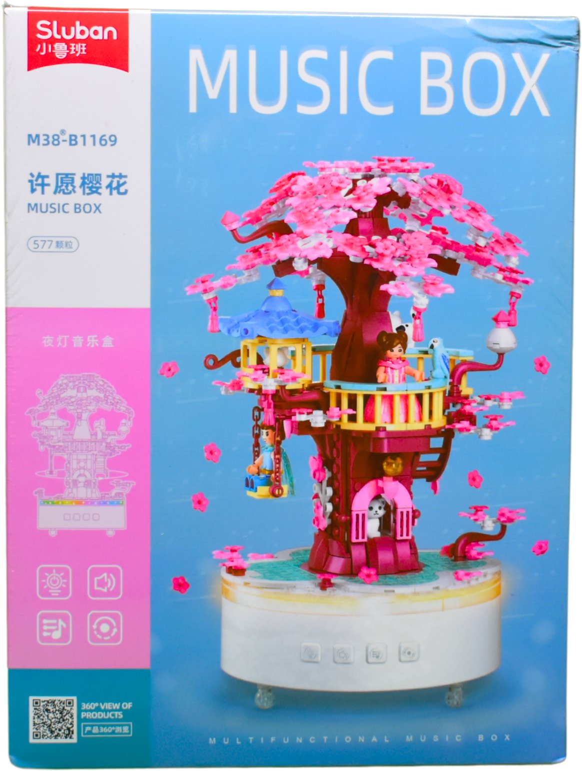 Sluban TOY CONSTRUCTOR 577PCS M38-B1169