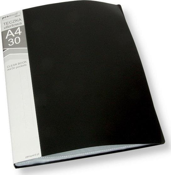 Teczka A4/30 ofertowa czarna