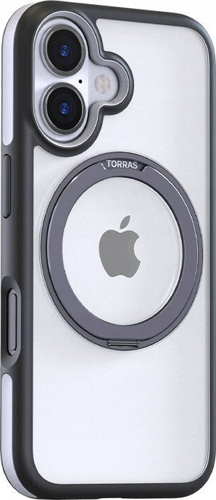 Torras Etui Torras Ostand R Fusion dla iPhone 16 (Czarne)