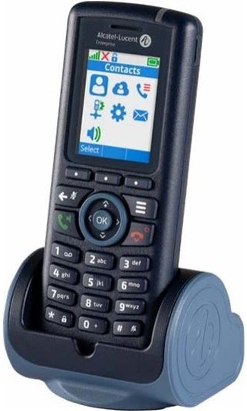 ALCATEL-LUCENT ENTERPRISE 8214 DECT-Mobilteil mit Akku und Tischladestation