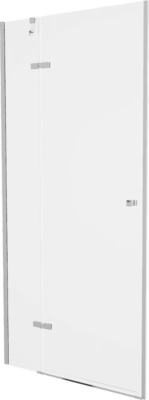 Mexen Mexen Roma drzwi prysznicowe uchylne 80 cm, transparent, chrom - 854-080-000-01-00