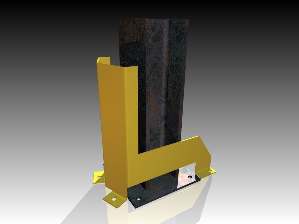 Metal/Emtul Osłona regału Push Back (wym. 168 x 400 mm)