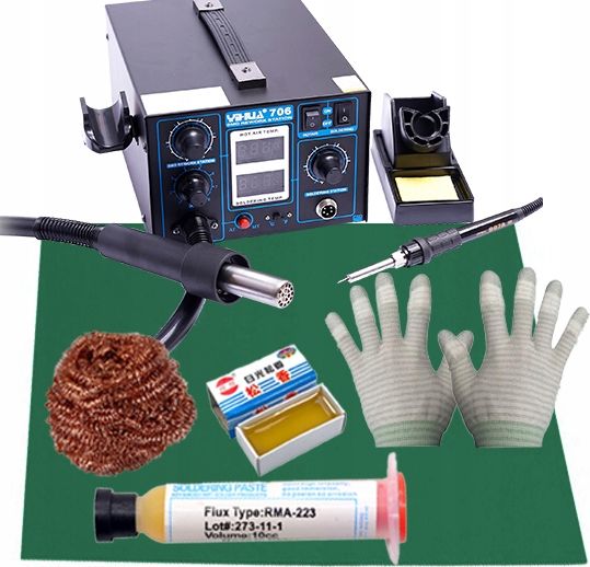 Techrebal Stacja YIHUA 706 +KIT22